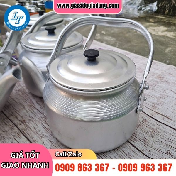 xưởng sỉ lẻ ấm nhôm đun nước giá rẻ đủ dung tích