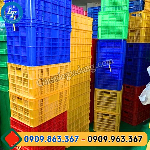 xưởng sỉ sọt nhựa đựng trái cây giá tốt nhất thị trường