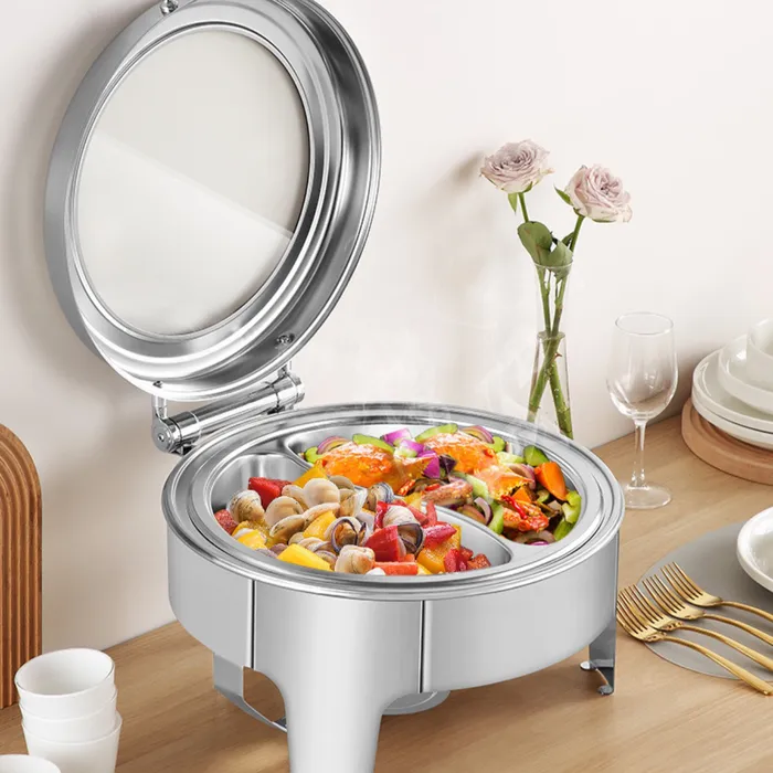 Nồi hâm buffet tròn cao cấp
