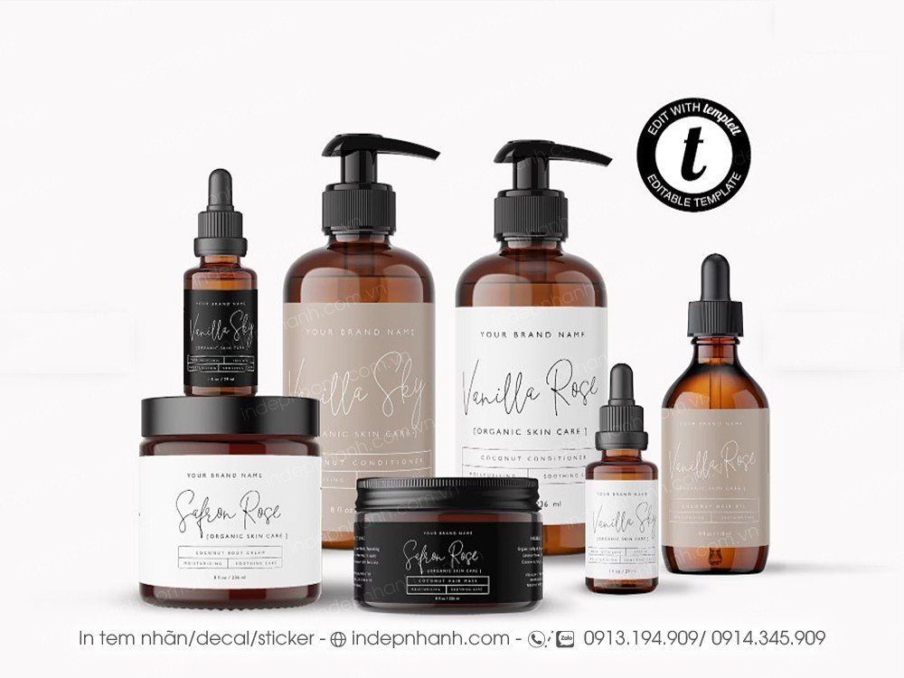 IN TEM NHÃN DECAL IN DECAL NHỰA