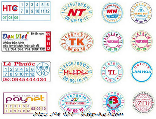 in tem vỡ bảo hành