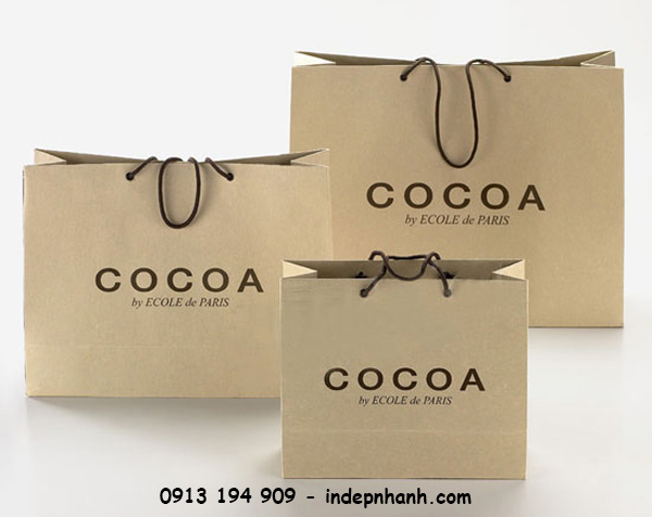 IN TEM NHÃN DECAL In túi giấy giá rẻ