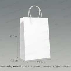 A4X -  TG TRẮNG XOẮN A4 (33x22.2x9.5)