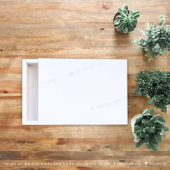 HỘP GIẤY KÉO A5 MÀU TRẮNG