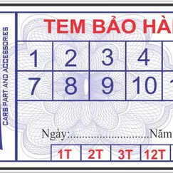 IN TEM BẢO HÀNH
