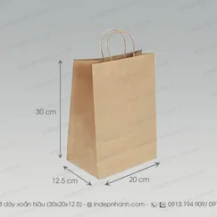 TÚI GIẤY A4 XOẮN