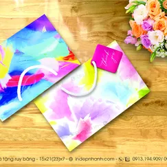 TÚI GIẤY NGANG A5 IN MÀU