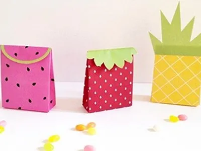 4 ý tưởng làm túi giấy từ giấy vụn rất hữu ích