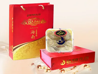 In hộp giấy, túi giấy cao cấp đựng yến sào