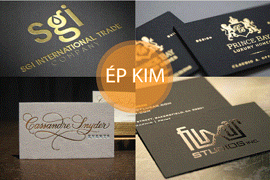 So sánh ép kim và in nhũ