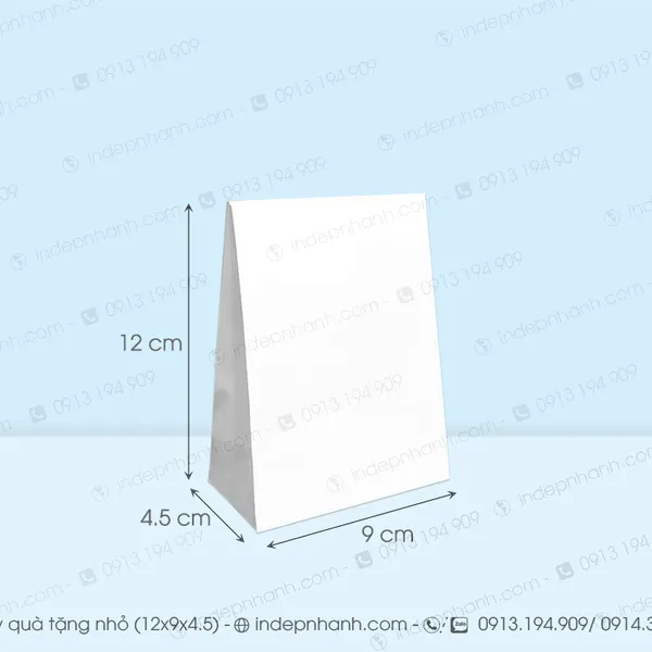 TÚI GẤP NHỎ (12x9x4.5)