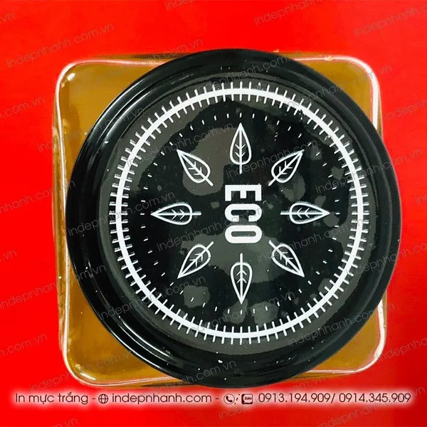 DECAL TRONG IN MỰC TRẮNG