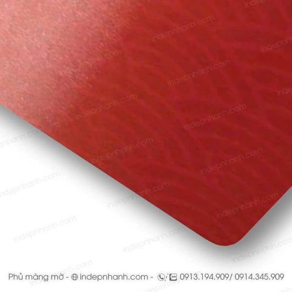 MÀNG MỜ, BÓNG, NHUNG, METALIZE, CÁT LẤP LÁNH