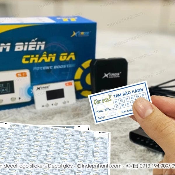 TEM BẢO HÀNH
