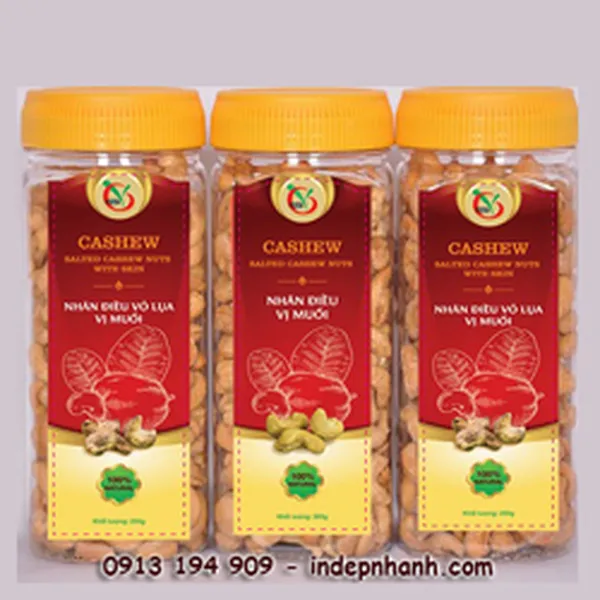 IN TEM NHÃN HẠT ĐIỀU