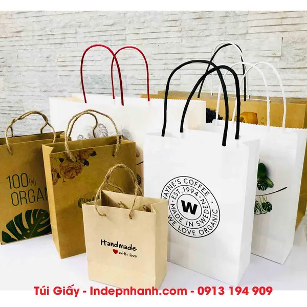 IN TÚI GIẤY SỐ LƯỢNG ÍT