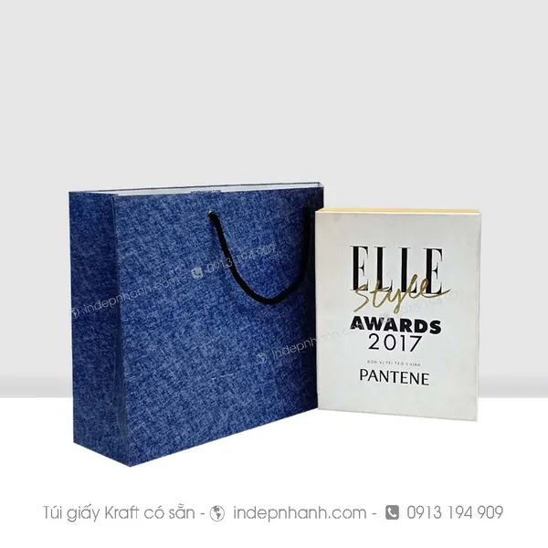 MẪU 18: TÚI GIẤY ĐỰNG QUÀ XANH