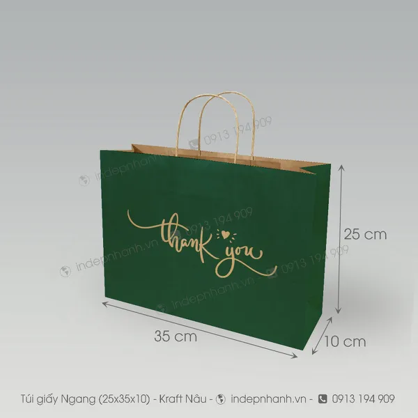 N71-TG NGANG XANH RÊU  (25x35x10)