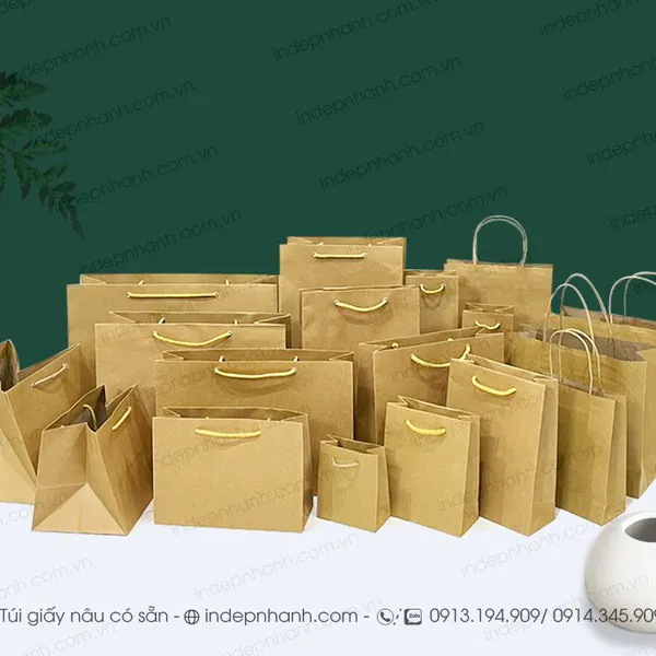 TÚI GIẤY TRƠN CÓ SẴN GIÁ RẺ