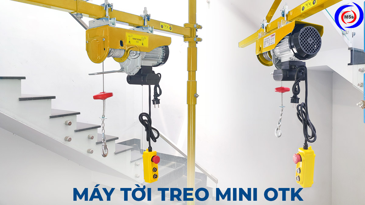Máy tời treo mini OTK Máy tời treo mini OTK