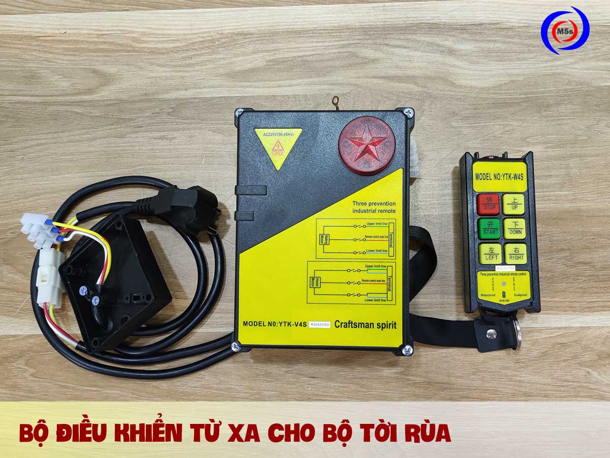 Điều khiển từ xa cho bộ tời rùa Điều khiển từ xa cho bộ tời rùa