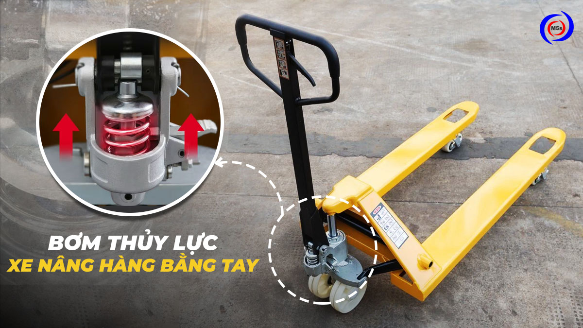 Bộ phận bơm thủy lực của xe nâng hàng bằng tay Bộ phận bơm thủy lực của xe nâng hàng bằng tay