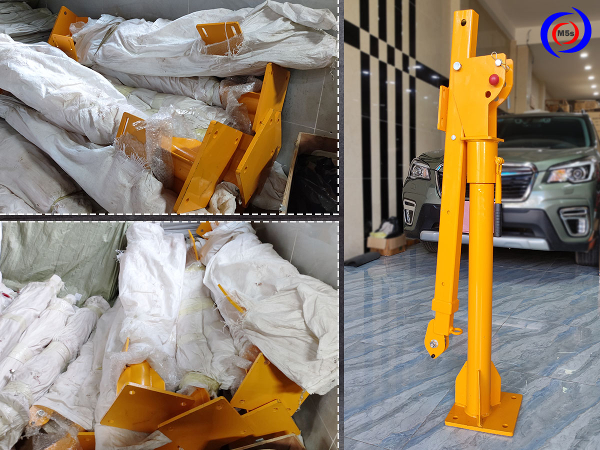 Cẩu xoay 360 độ 500kg cho tời điện 12V Cẩu xoay 360 độ 500kg cho tời điện 12V