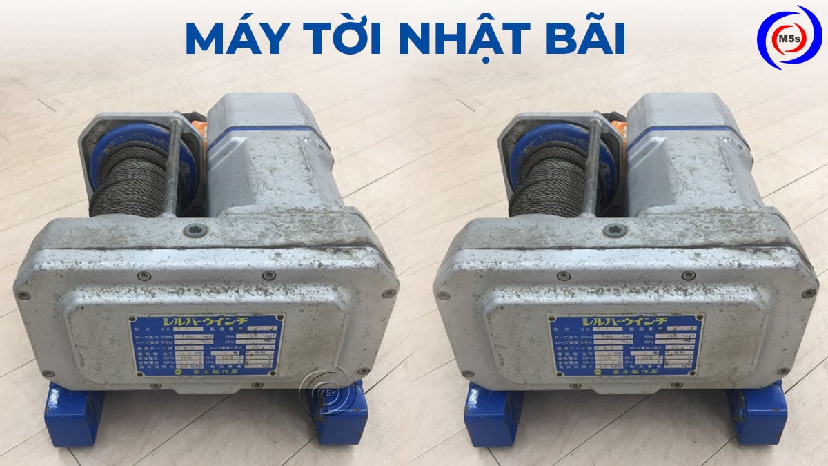 Chất lượng máy tời Nhật bãi Chất lượng máy tời Nhật bãi