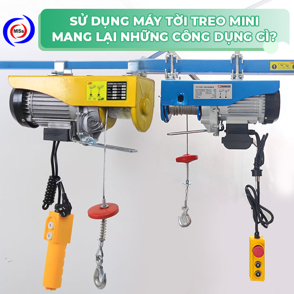 Công dụng máy tời treo Công dụng máy tời treo