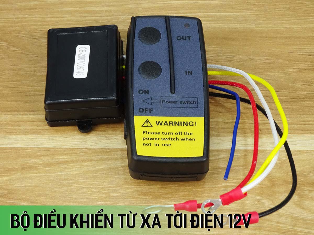 Bộ điều khiển từ xa tời 12V 6000Lbs + 12000Lbs Bộ điều khiển từ xa tời 12V 6000Lbs + 12000Lbs