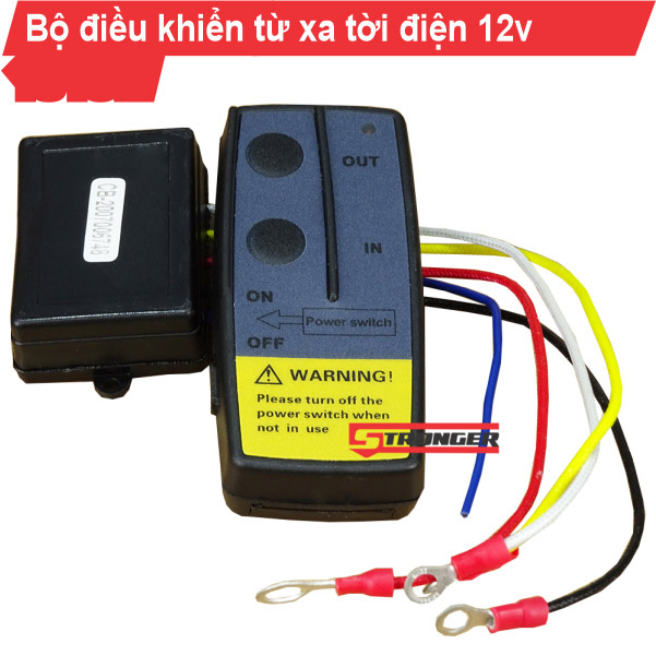 Bộ điều khiển từ xa cho tời điện 12V 6000Lbs và 12000Lbs Bộ điều khiển từ xa cho tời điện 12V 6000Lbs và 12000Lbs