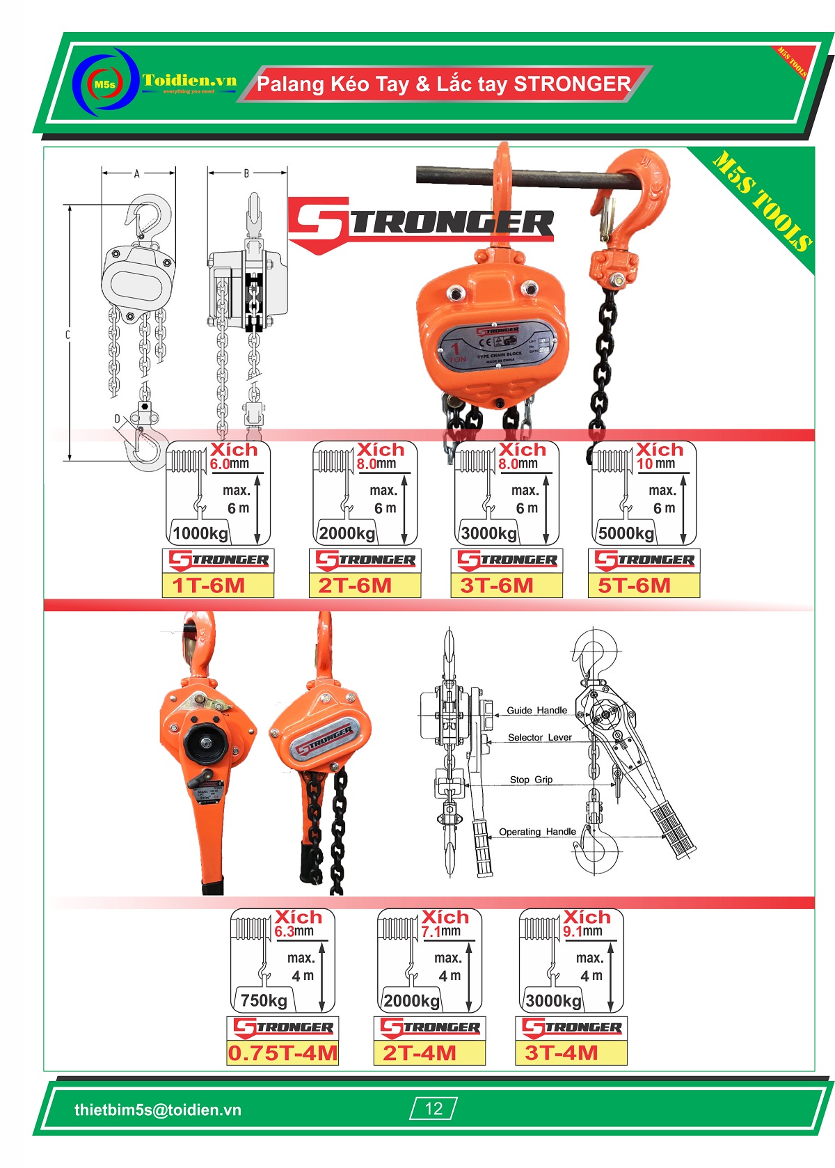Palang lắc tay, palang kéo tay Stronger Palang lắc tay, palang kéo tay Stronger