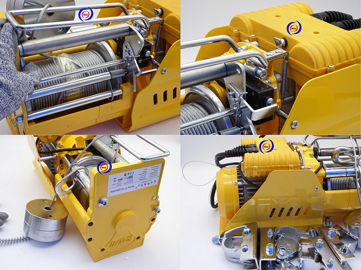 cấu tạo tời điện 360kg YonSky cấu tạo tời điện 360kg YonSky