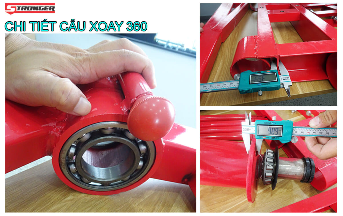 Cẩu xoay mini 360 độ Stronger Cẩu xoay mini 360 độ Stronger