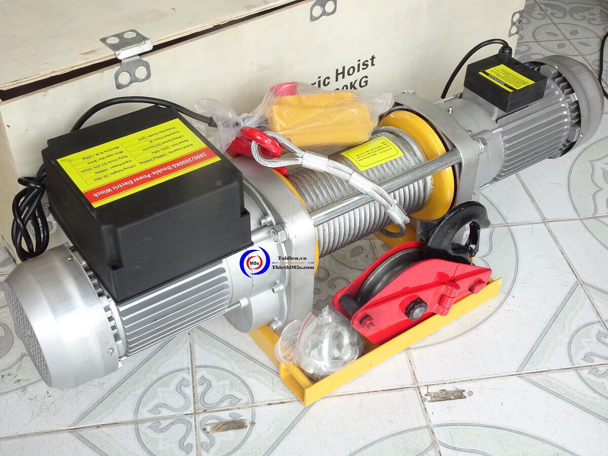 Máy tời điện 800/1600kg Stronger Đánh giá máy tời điện 800/1600kg Stronger