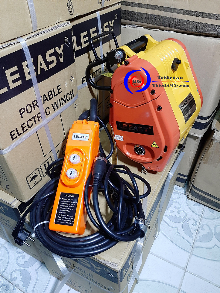 Tời treo mini LE EASSY - thay thế máy tời điện cũ Tời treo mini LE EASSY - thay thế máy tời điện cũ