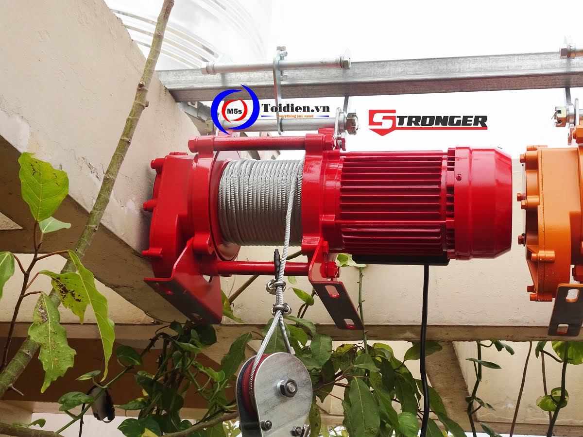 Máy tời điện mini