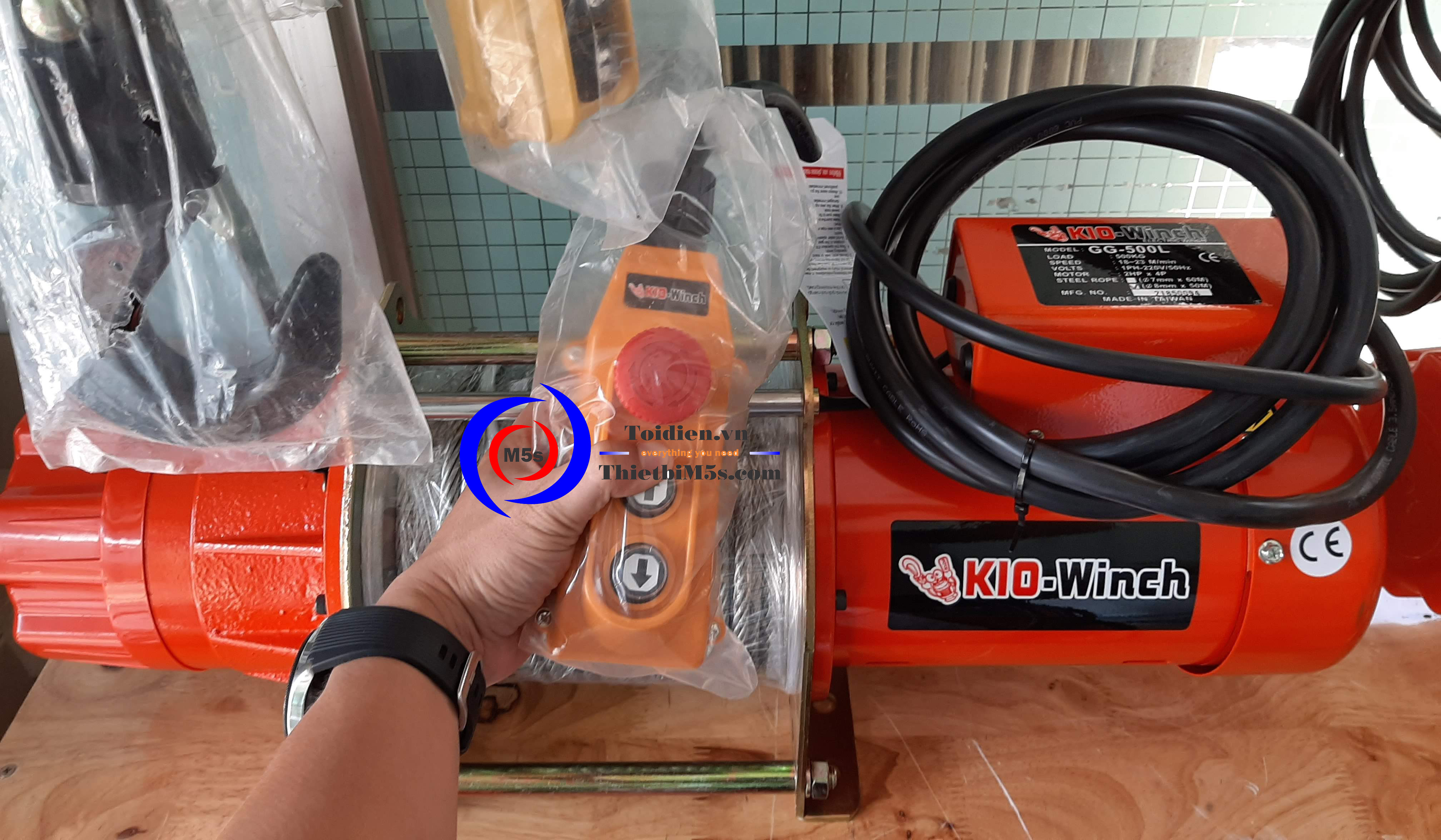 Tời điện tải hàng KIO Winch Tầm quan trọng của tời điện tải hàng