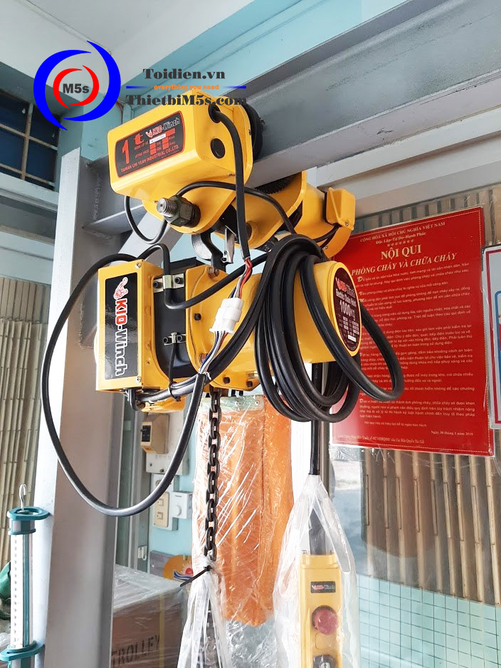 Pa lăng cáp điện KIO Winch Pa lăng cáp điện KIO Winch