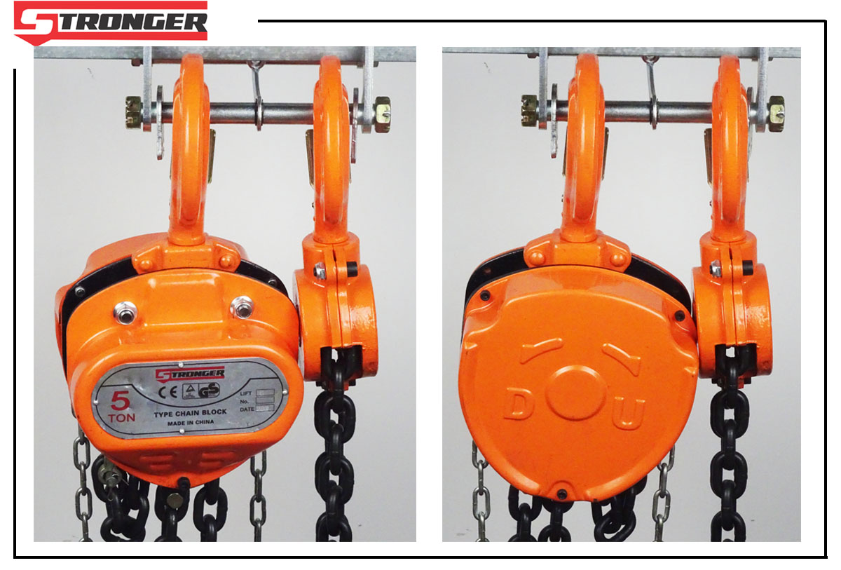 Pa lăng xích kéo tay 5 tấn Stronger Pa lăng xích kéo tay 5 tấn Stronger