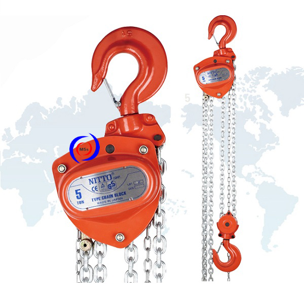 Palang xích kéo tay Nitto Palang xích kéo tay Nitto