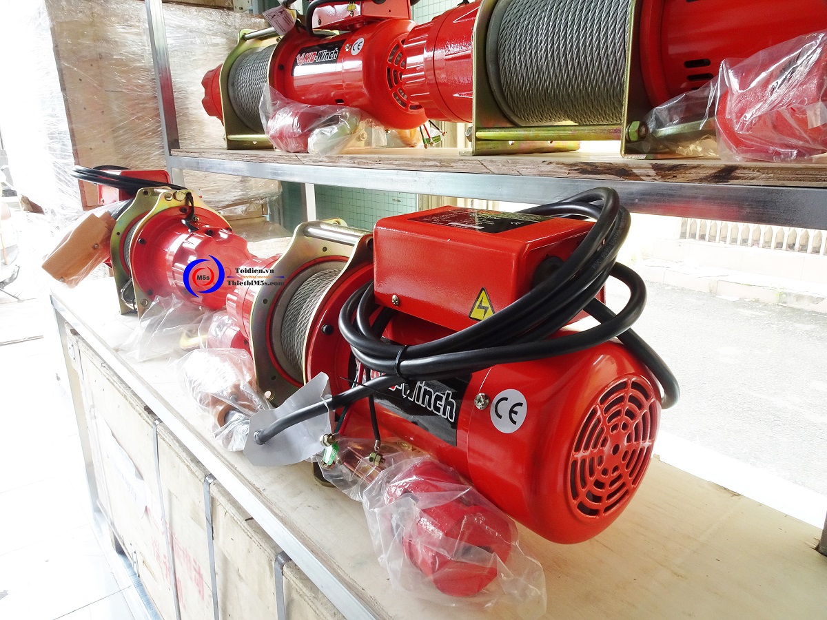 Tời điện đa năng KIO Winch - thay thế máy tời điện cũ Tời điện đa năng KIO Winch - thay thế máy tời điện cũ