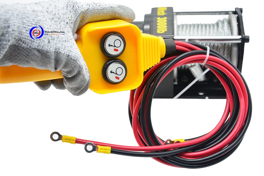 Tời kéo xe 24V 3000Lbs Tời kéo xe 24V 3000Lbs