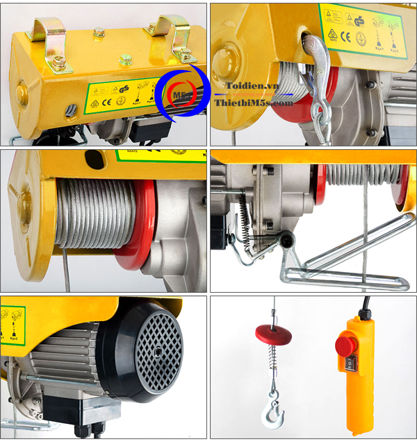 Tời điện mini TOYO PA200 Tời điện mini TOYO PA200