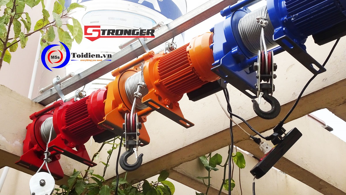 Máy tời nhanh Stronger - thay thế tời điện Nhật cũ Máy tời nhanh Stronger - thay thế tời điện Nhật cũ