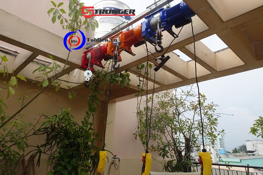 Tời điện tốc độ cao Stronger - thay thế máy tời điện cũ Tời điện tốc độ cao Stronger - thay thế máy tời điện cũ