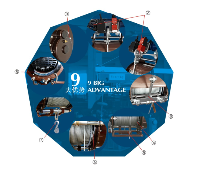 Tời điện 200kg YonSky Tời điện 200kg YonSky