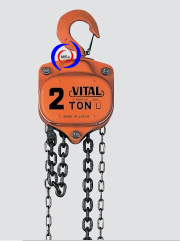 Pa lăng xích kéo tay Vital 2 tấn Pa lăng xích kéo tay Vital 2 tấn