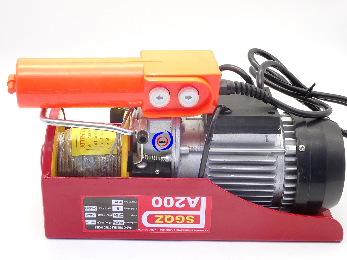 Tời Điện 200kg SGQZ 510W Tời Điện 200kg SGQZ 510W