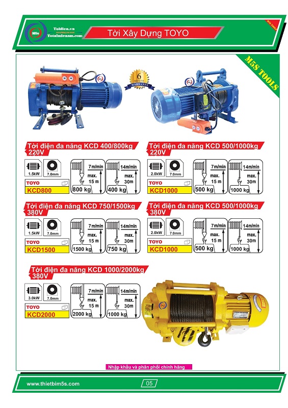 Máy tời kéo mặt đất